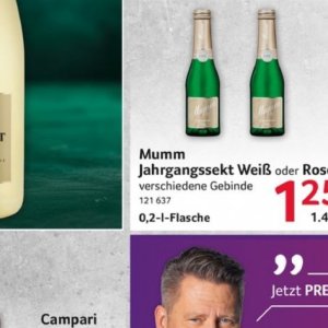 Mumm bei Selgros