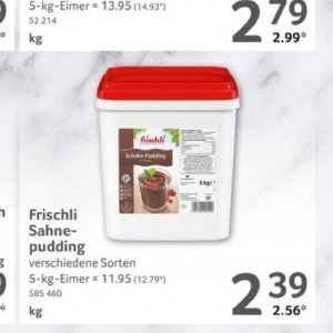 Pudding bei Selgros