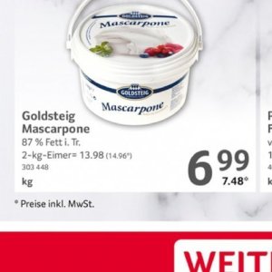 Mascarpone bei Selgros