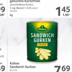 Sandwich bei Selgros