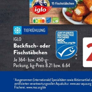 Fischstäbchen bei Aldi SÜD