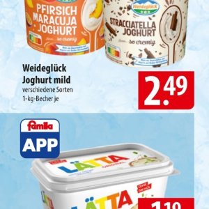 Joghurt bei Famila Nord Ost