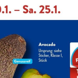 Avocado bei Aldi SÜD