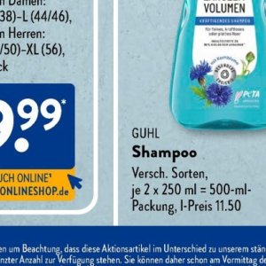 Shampoo bei Aldi SÜD