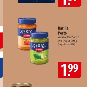 Pesto bei Famila Nord Ost