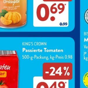 Tomaten bei Aldi SÜD