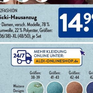 Kleidung bei Aldi SÜD