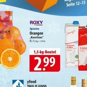 Orangen bei Famila Nord Ost