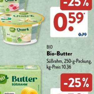 Bio-butter bei Aldi SÜD