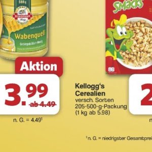 Cerealien bei Famila Nord West