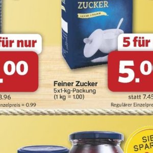 Zucker bei Famila Nord West