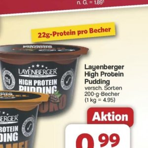 Pudding bei Famila Nord West