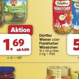 Frankfurter bei Famila Nord West