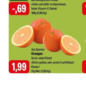 Orangen bei Feneberg