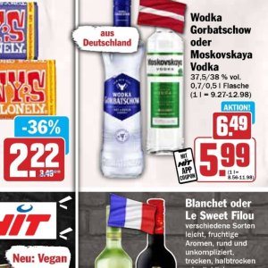 Wodka bei Hit