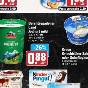 Joghurt bei Hit