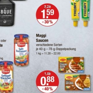 Saucen bei V-Markt