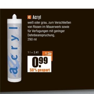 Acryl bei V-Baumarkt