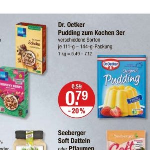 Pudding bei V-Markt