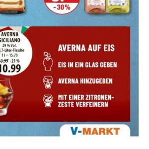 Eis bei V-Markt