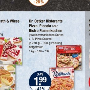 Pizza bei V-Markt