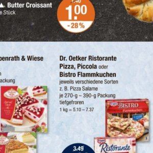 Pizza bei V-Markt