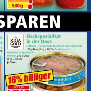 Thunfisch bei Norma