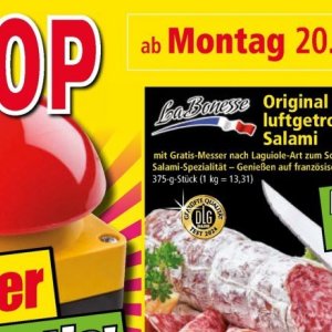 Salami bei Norma