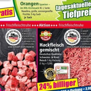 Hackfleisch bei Norma