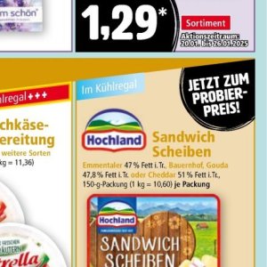 Sandwich bei Norma