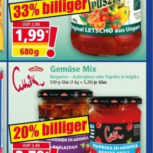 Paprika bei Norma