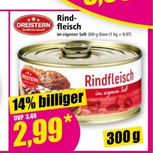 Rindfleisch bei Norma