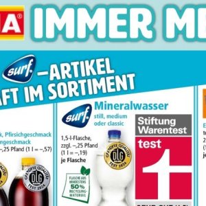 Mineralwasser bei Norma