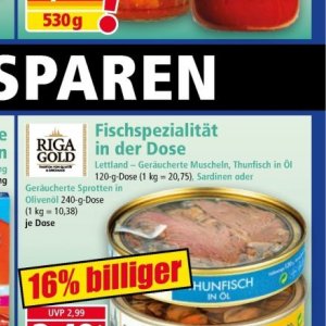 Thunfisch bei Norma