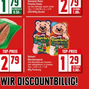 Wurst bei Elli Markt