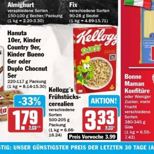 Kellogg's bei AEZ