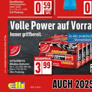 Batterien bei Elli Markt