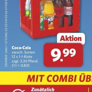 Coca-cola bei Combi