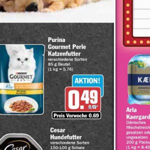 Katzenfutter purina  bei AEZ