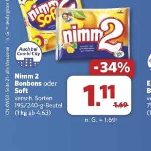 Bonbons bei Combi