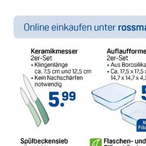 Keramikmesser bei Rossmann