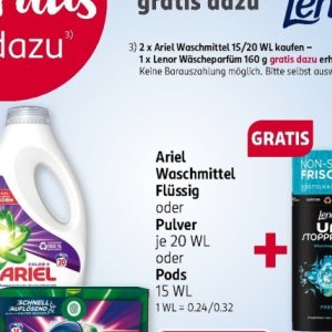 Waschmittel ariel  bei Rossmann