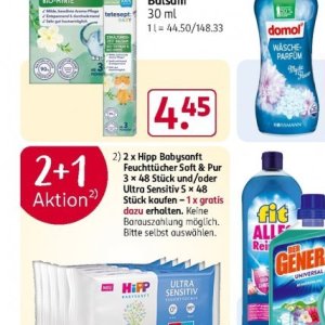 Feuchttücher bei Rossmann