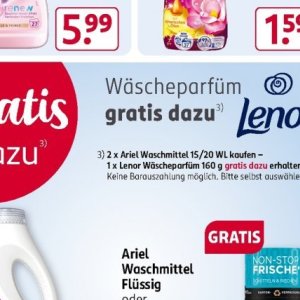 Waschmittel ariel  bei Rossmann