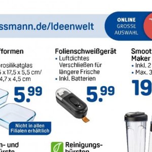 Batterien bei Rossmann