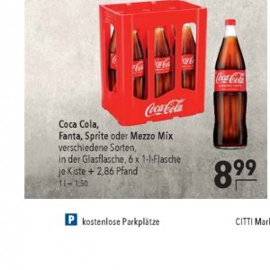 Coca-cola bei Citti Markt