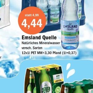 Mineralwasser bei Aktiv Irma