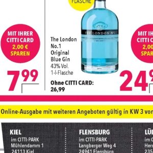 Gin bei Citti Markt