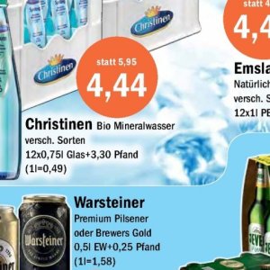 Mineralwasser bei Aktiv Irma