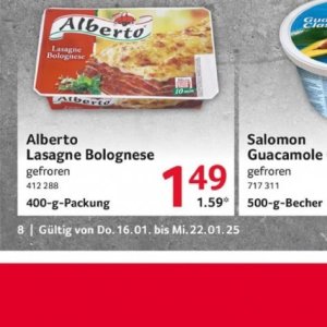 Lasagne bei Selgros